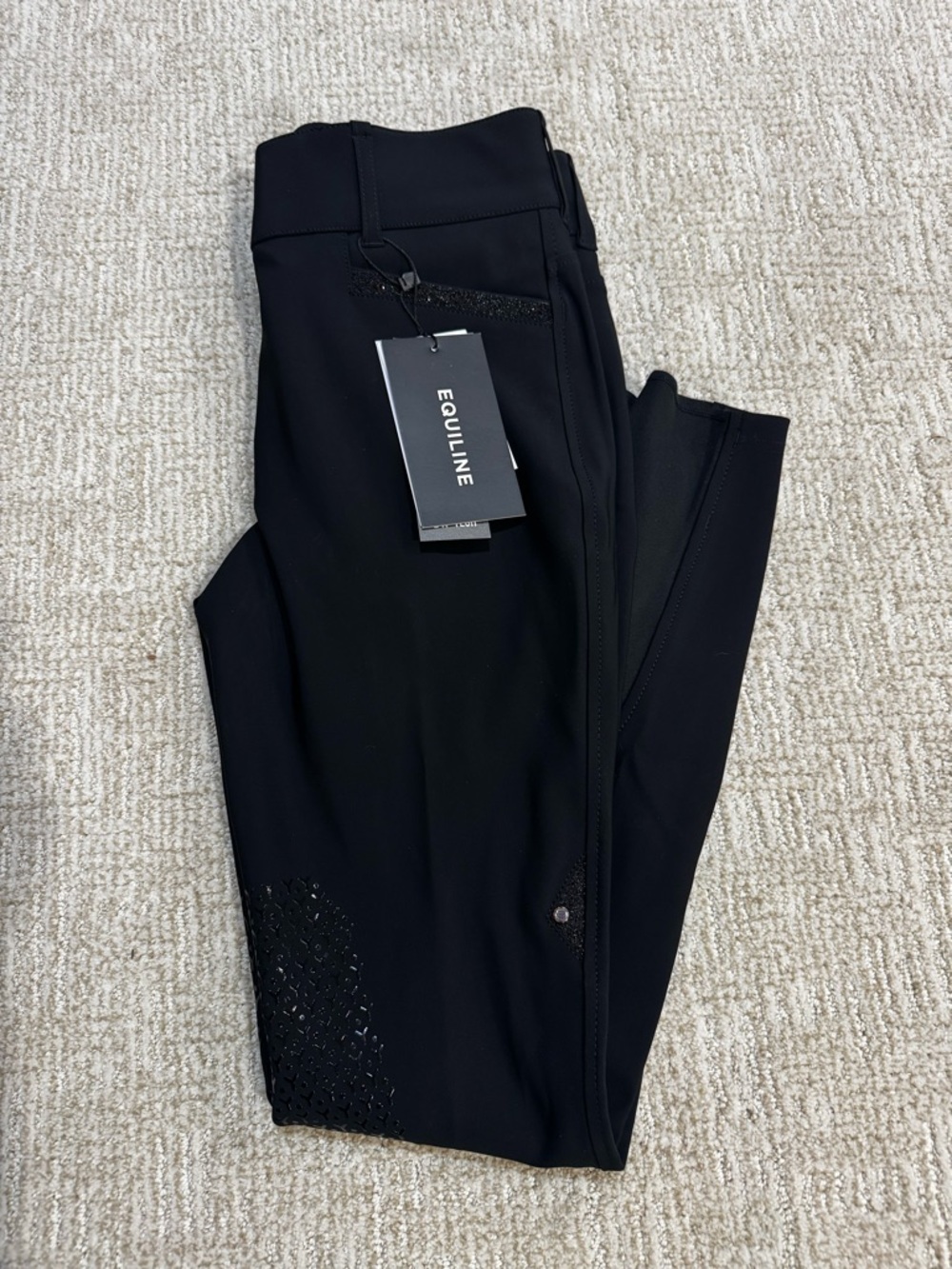 Equiline Women's Black Riding Leggings